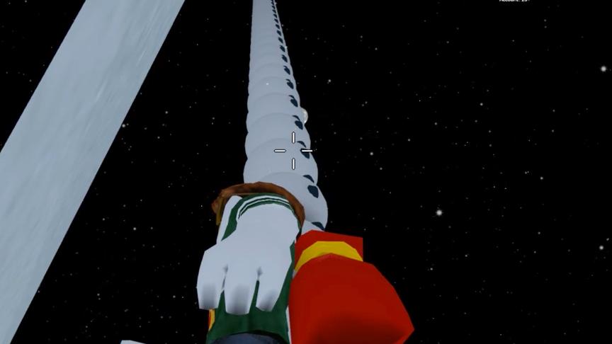 波波仔解说roblox雪人模拟器：最牛玩家！堆雪球堆成“擎天柱”！