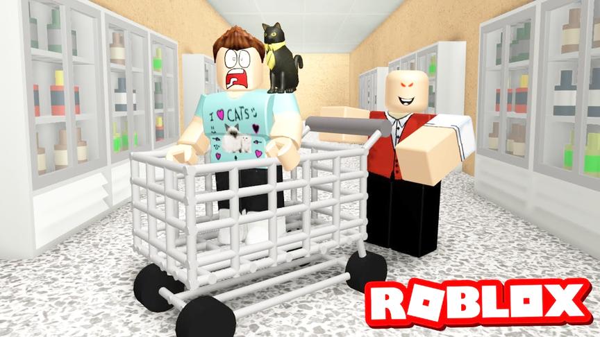 小飞象解说 Roblox可怕超市逃生 紧张刺激混乱超市大冒险！