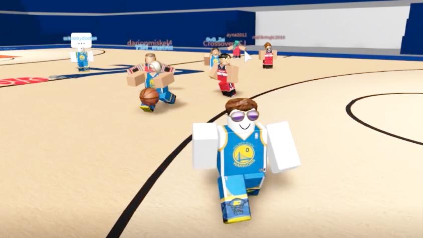 波波仔解说 roblox NBA：竟然和一群不会传球的人打篮球！