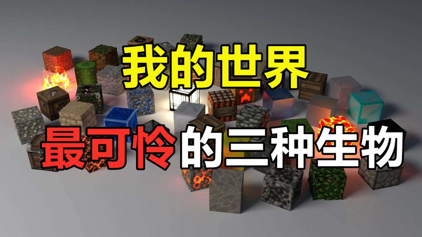 我的世界：最可怜的三种生物
