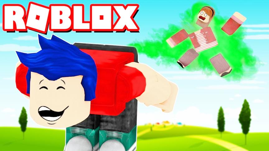 小飞象解说 Roblox放屁模拟器 看我一个屁把你们给崩下去！
