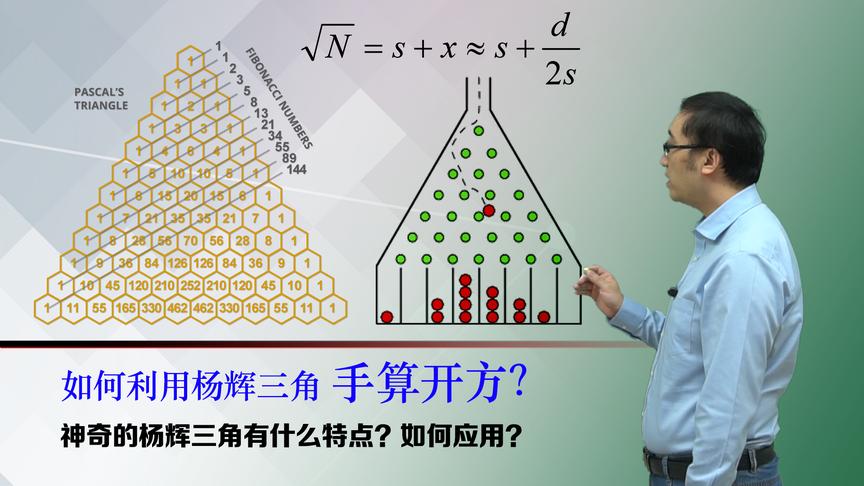 弹珠抽奖游戏的中奖概率咋算？杨辉三角有多神奇？李永乐老师告诉你