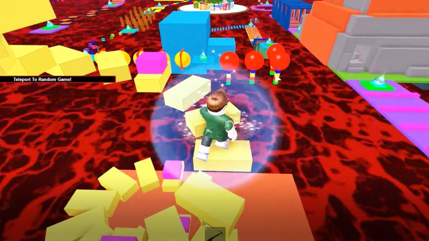 波波仔解说 roblox 虚拟世界“就是跑酷”：在血和暗的深渊中跑酷