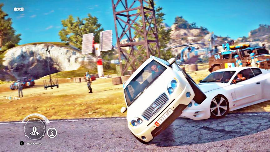 正当防卫3：你慢点开别撞我了，不然我就要翻车了！