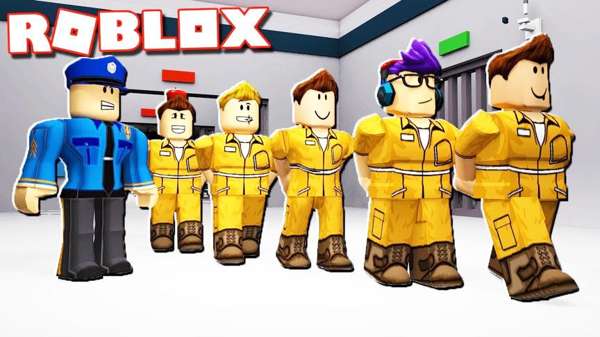 小飞象解说 Roblox监狱大亨 被抓进了监狱？秘密武器电击枪越狱？