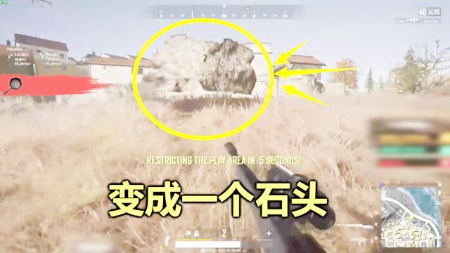 绝地求生：雪地地图有个狗洞，只能爬着进去，找到它就能吃鸡