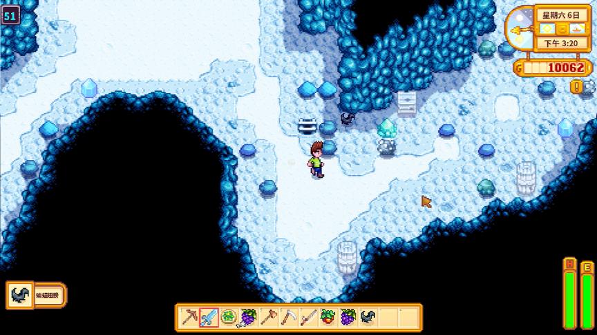 星露谷物语EP12：钓鱼钓到海王星之刃并且引进了啤酒花