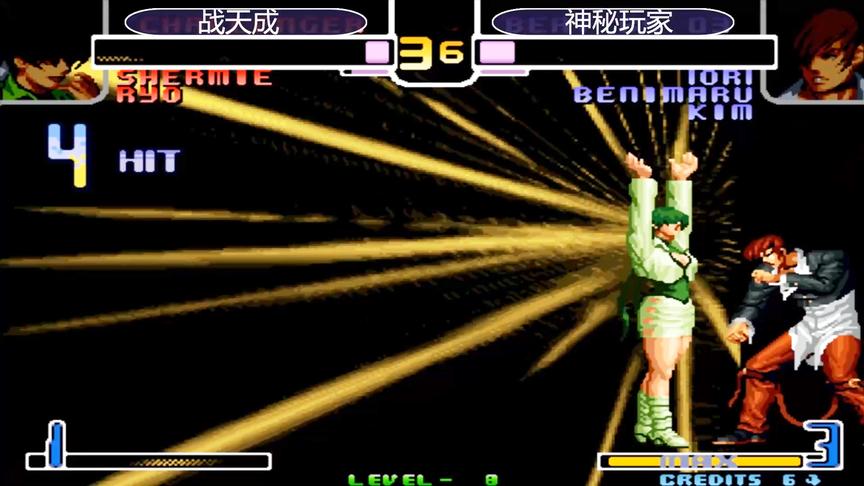 拳皇2002：夏尔米用隐藏突然变身，八神有点措手不及