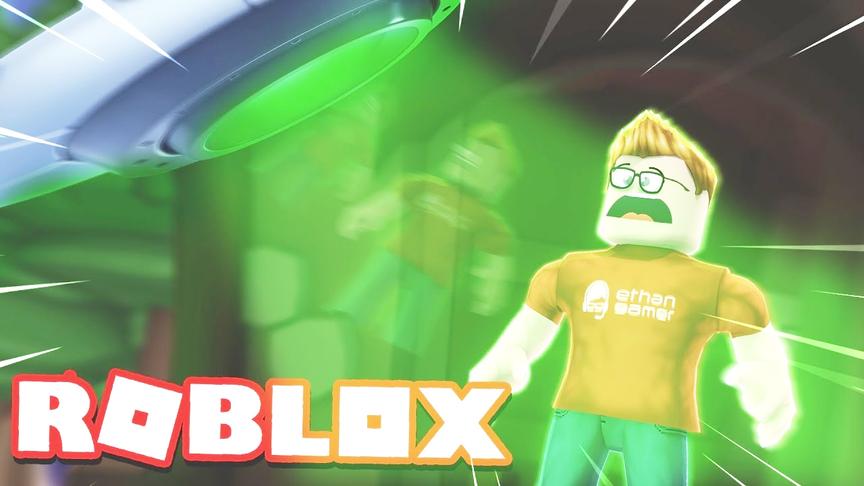 小飞象解说 Roblox诅咒小岛 我被UFO带走了？和外星人斗智斗勇！