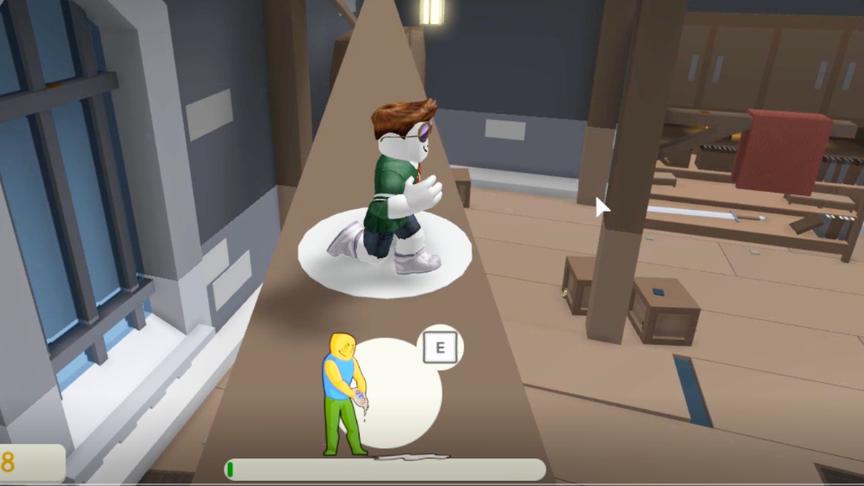 波波仔解说 roblox 虚拟世界“躲藏和寻找”：玩捉迷藏竟能用胶水