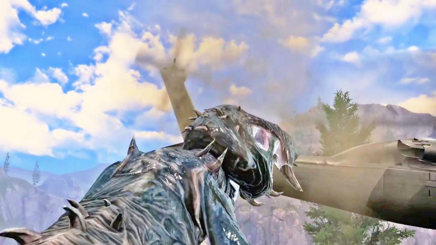 明日之后：本来想乘坐直升机逃离这里的，没想到被异形攻击！