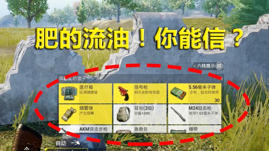 刺激战场单人四排5：装备肥到流油 想都不敢想