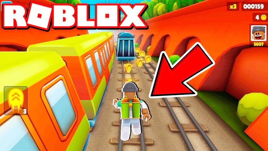 小飞象解说 Roblox地铁跑酷模拟器 疯狂吃金币！我居然飞天了？