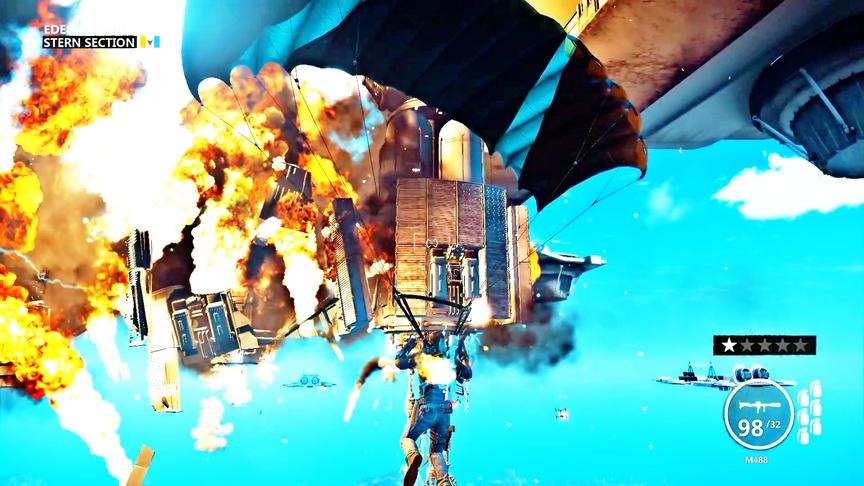 小林解说：核弹炮轰天空航母，结果没想到会这样！