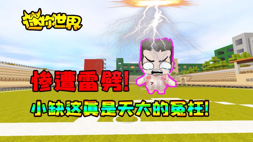 迷你世界搞笑故事：小缺这真是天大的冤枉！竟含冤惨死！