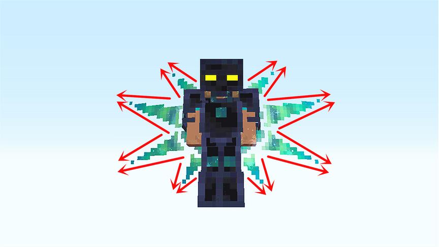 玩家合成无尽套装，我的世界的任何boss，已经对我造不成伤害！