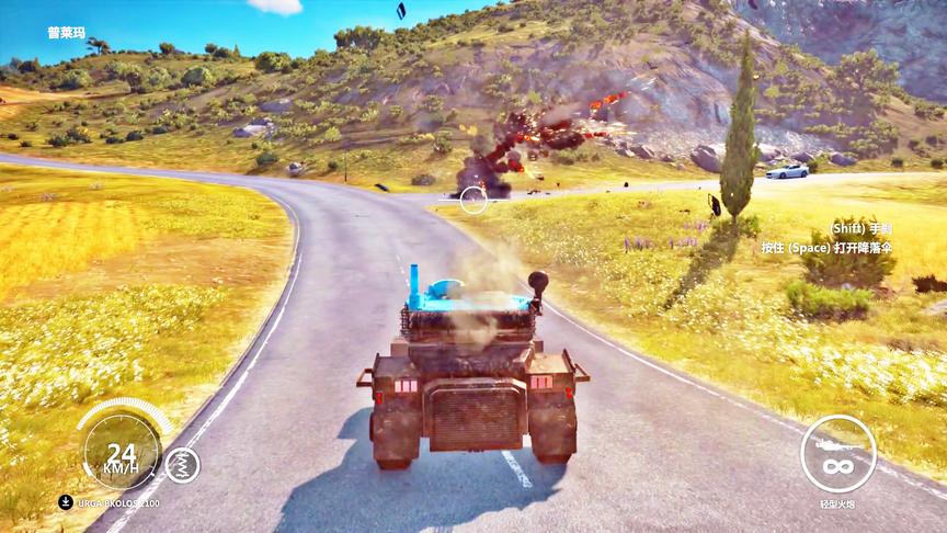 小林解说：坦克开上马路一炮一辆小汽车，路人最惨！