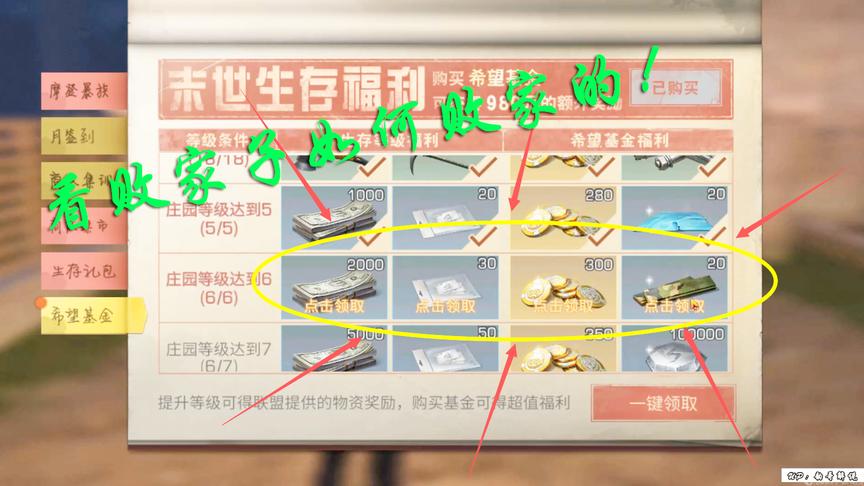 明日之后：晋升6级庄园，败家子把联盟点全部抽没了！