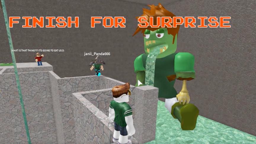 波波仔解说 roblox 逃离城市：好端端的城市竟被巨型僵尸毁了！