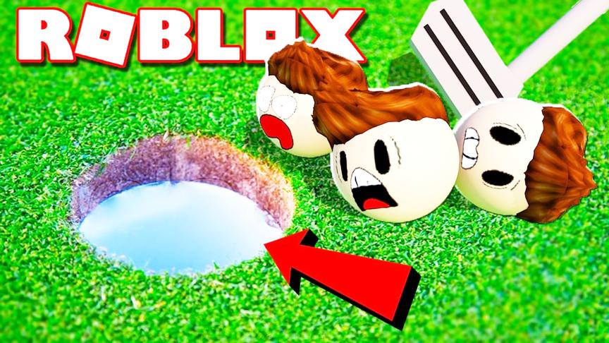 小飞象解说 Roblox高尔夫逃生 在太空打高尔夫？外星人袭击飞船！
