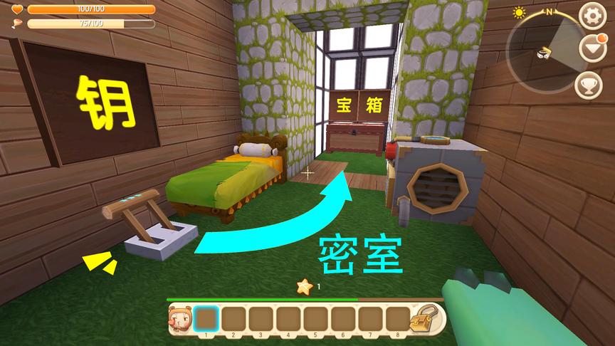 迷你世界故事：小龙被父母骗了，他家根本不穷，密室里藏着很多钱