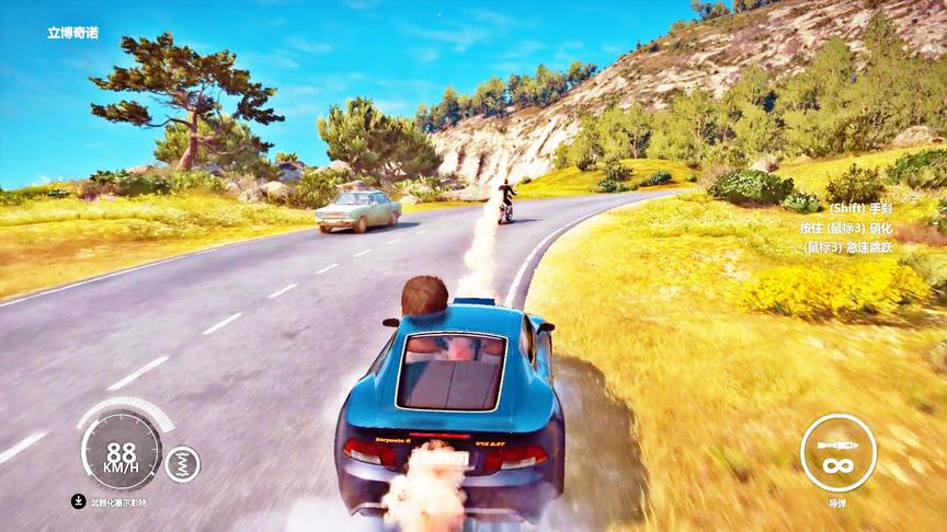 小林解说：超级跑车配上导弹上路，无车可挡简直就是马路杀手！