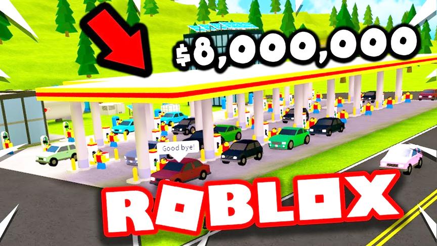 小飞象解说 Roblox加油站模拟器 研发制造全新水力发电装置