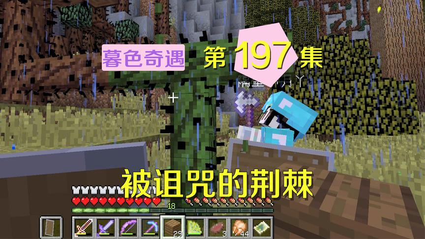 我的世界阿阳暮色奇遇197：荆棘山仍有诅咒，到底是哪里出了问题