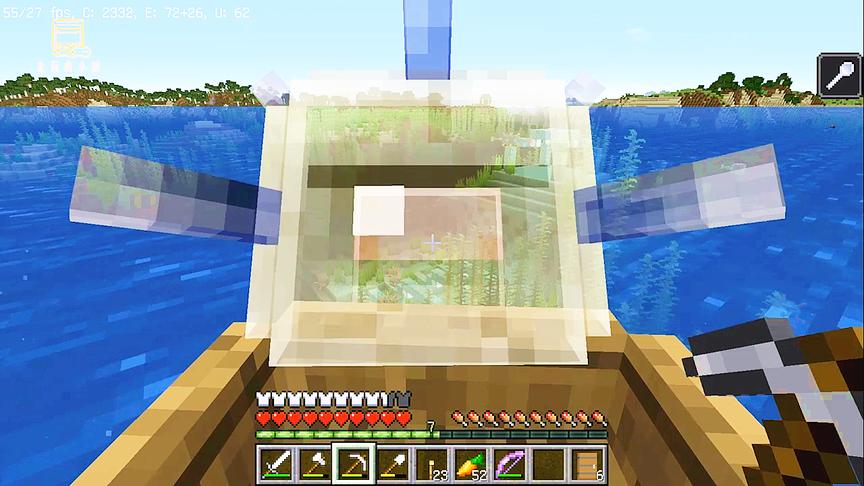 我的世界海洋版52：挖掘疲劳无法解除，我接近不了海底神殿！