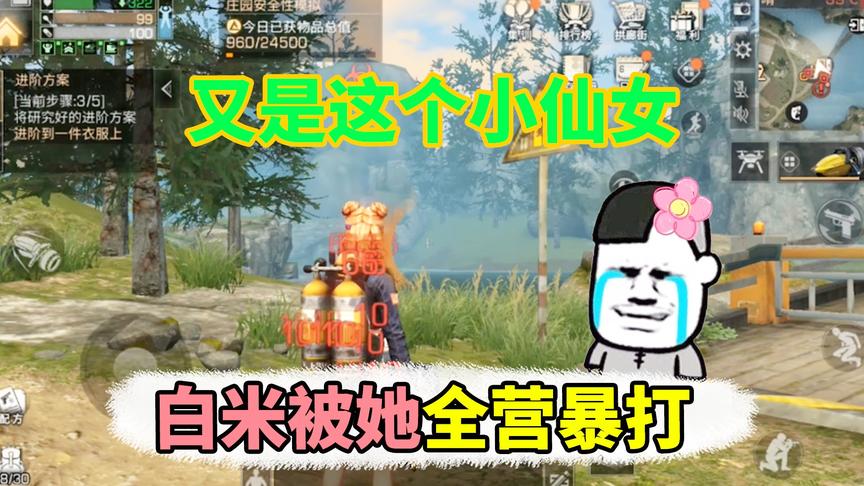 明日之后：又遇到这个小仙女，白米被她全营爆锤！