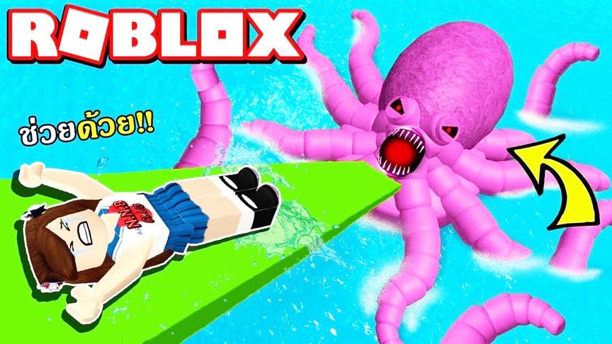 小飞象解说 Roblox造船厂逃生 木筏漂流记！遇到巨大海贼章鱼！