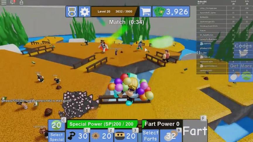 roblox 虚拟世界 “屁屁大作战”：我被一个猫型的屁给轰上了天！