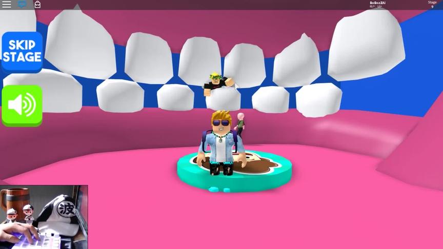 roblox“夏日大冒险”波波仔解说：一起被吃掉！我运气真好他真惨