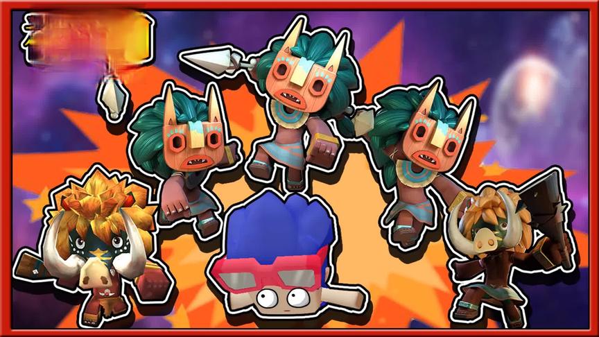 迷你世界：三月掉入大深坑，被千名野人团团包围！