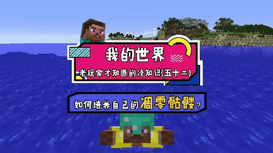我的世界：家里缺一个霸气的守卫？用小白做一个炫酷的守卫吧