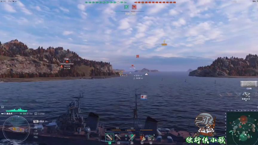 独行侠小强：基洛夫与法战激情大战，丝血打掉敦刻尔克战列舰！