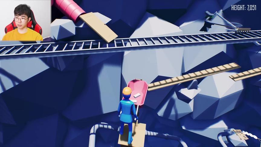 《独轮车版掘地求升》六旬老汉为何喜欢在高空推车？