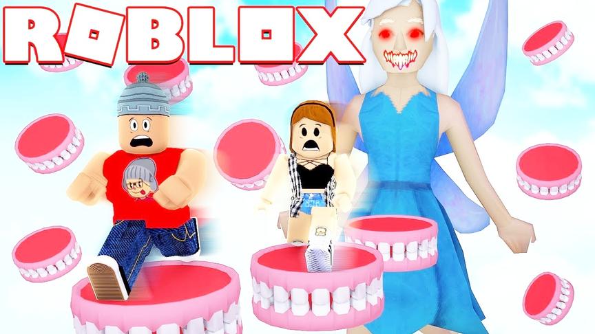 小飞象解说 Roblox逃离牙仙 把牙齿放在枕头底下召唤出可怕牙仙！