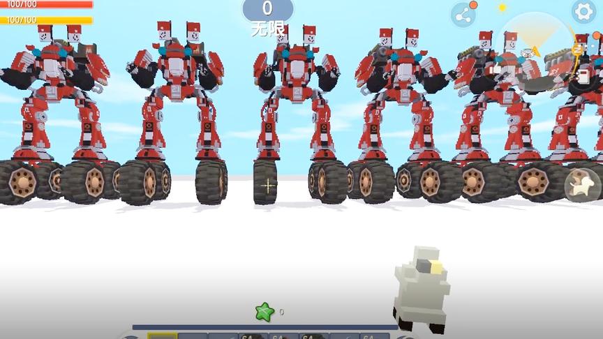 红魔战神，可以驾驶的机器人汽车。