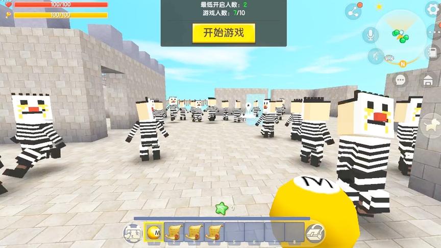 警长抓小丑，完美的还原了这个cf里面的这个小丑模式！