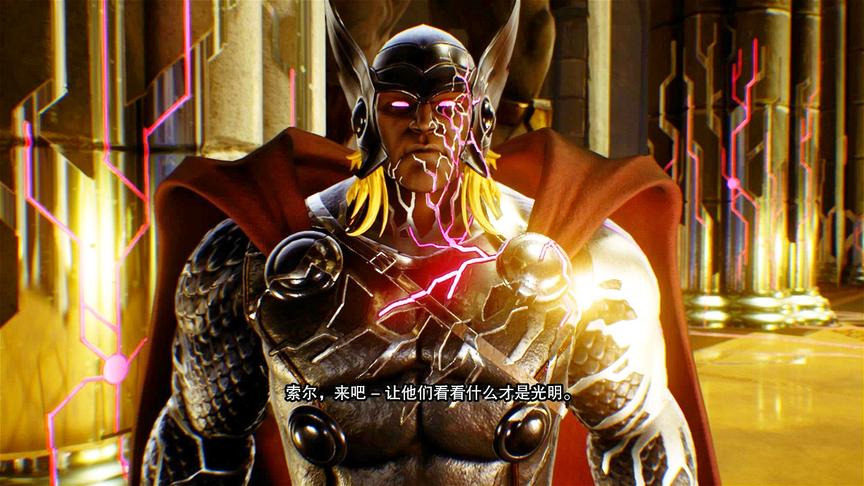 奥创把雷神改造成这幅鬼样，并且还命令雷神去屠杀复仇者联盟