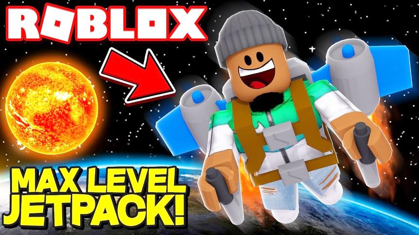 小飞象解说 Roblox喷气背包模拟器 体验飞上天是什么感觉？