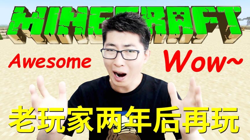 老玩家两年后再玩Minecraft是什么体验？小宝趣玩