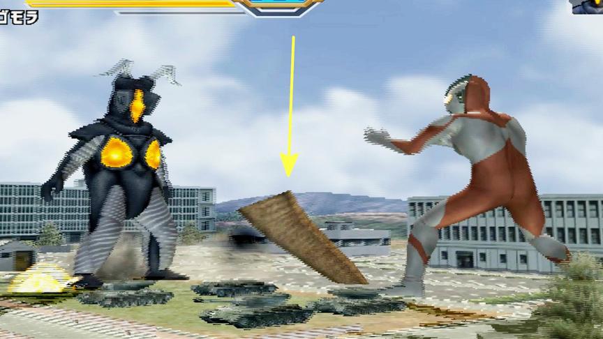 初代奥特曼居然带着哥莫拉的尾巴来挑战芝顿，芝顿：你想笑抽我？