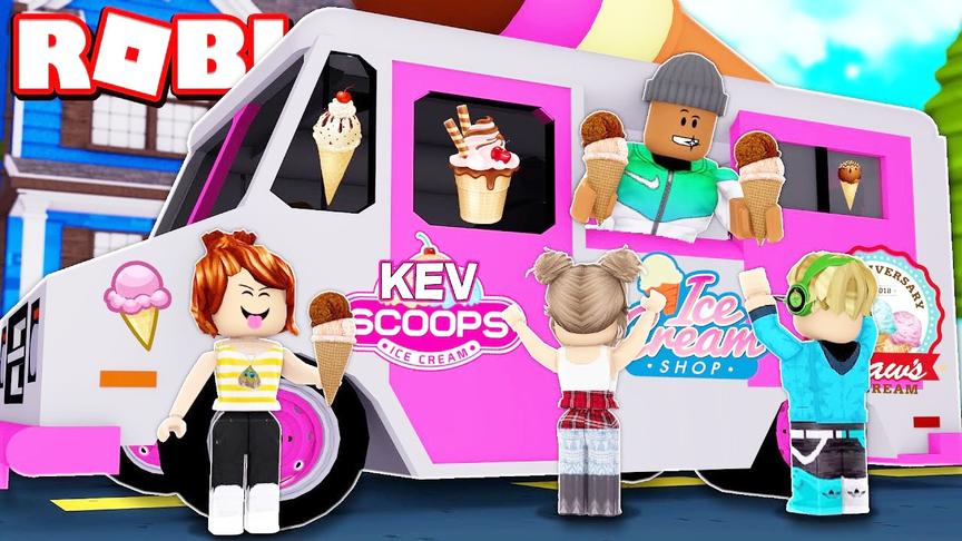 Roblox冰激凌店大亨：炎炎夏日被迫营业，出售各种美味冰激凌！