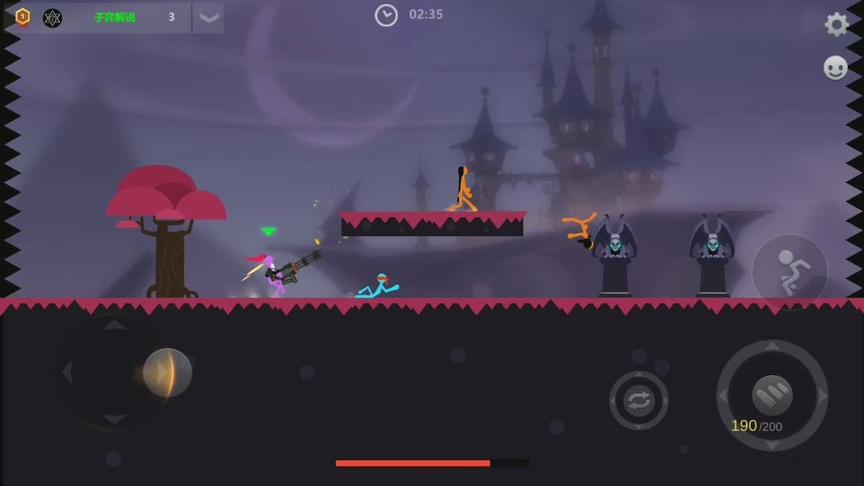 激斗火柴人:开局对手就想不开，榴弹炮对准自己轰，获胜真简单