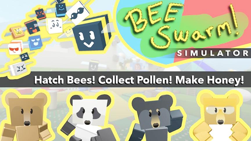 Roblox蜂群模拟器, 小蜜蜂们好可爱! 小宝趣玩