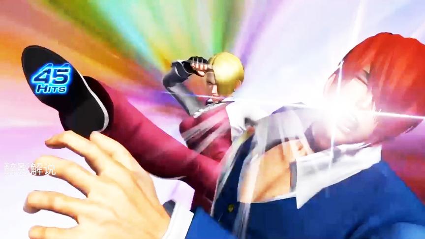 拳皇14：King隐藏大招成功觉醒，打出45连一套带走八神