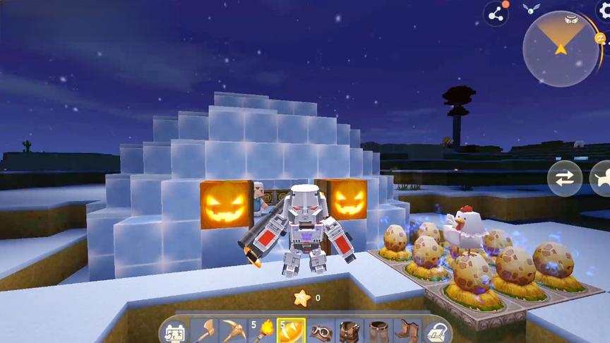 威震天800天的生存，进去以后就一堆黑科技，我信你个鬼。