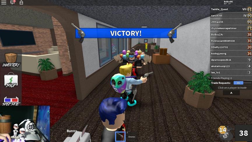 roblox“杀手模拟器”波波仔解说：波波警长出手百发百中拯救世界